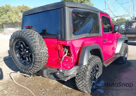 2018 Jeep Wrangler Sport 4X4 z USA, uszkodzony, nr VIN 1C4GJXAGXJW307173